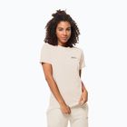 Tricou de trekking pentru femei Jack Wolfskin Essential panna cotta