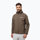 Geacă de ploaie pentru bărbați Jack Wolfskin Prelight 2L Ins cold coffee