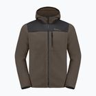 Hanorac pentru bărbați Jack Wolfskin Kammweg Pile Fz cold coffee