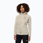 Hanorac pentru femei Jack Wolfskin Rotwand Hooded Fz seal