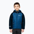 Geacă cu puf pentru copii  Jack Wolfskin Zenon crisp cobalt