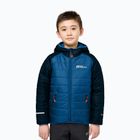 Geacă cu puf pentru copii  Jack Wolfskin Zenon crisp cobalt