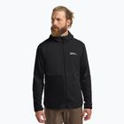 Hanorac de trekking pentru bărbați Jack Wolfskin Prelight Trail Hoody black
