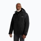 Geacă de ploaie pentru bărbați Jack Wolfskin Icecape 2L Down Ins Rds black
