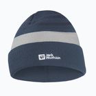 Căciulă de iarnă pentru copii Jack Wolfskin Stripy Knit midnight sky