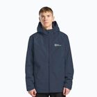 Geacă 3în1 pentru bărbați Jack Wolfskin Taubenberg 3In1 midnight sky
