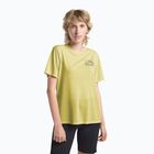 Tricou pentru femei Jack Wolfskin Vonnan Graphic ridge leaf lemon ice