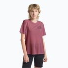Tricou pentru femei Jack Wolfskin Vonnan Graphic ridge leaf raisin
