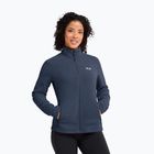 Bluză fleece pentru femei Jack Wolfskin Taunus 100 Full Zip midnight sky