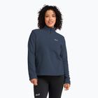 Bluză fleece pentru femei Jack Wolfskin Taunus 100 Half Zip midnight sky