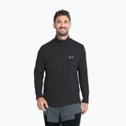 Bluză de trekking pentru bărbați Jack Wolfskin Litestride Full Zip black