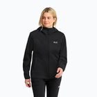 Geacă softshell pentru femei Jack Wolfskin Windhain 2 Hoody black