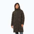 Palton cu puf pentru femei Jack Wolfskin Marienplatz Coat obsidian moss
