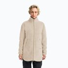 Bluză fleece pentru femei Jack Wolfskin High Curl Coat oyster