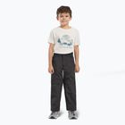 Pantaloni de trekking pentru copii Jack Wolfskin Safari Zip Off black