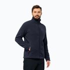 Hanorac pentru bărbați Jack Wolfskin Winterstein Fz night blue