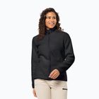 Hanorac pentru femei Jack Wolfskin High Curl black