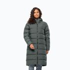 Palton de puf pentru femei Jack Wolfskin Frozen Palace slate green