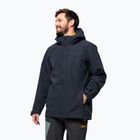 Jachetă de ploaie pentru bărbați Jack Wolfskin Fernblick 2L night blue