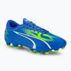 Ghete de fotbal pentru bărbați PUMA Ultra Play FG/AG ultra blue/puma white/pro green