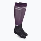 Șosete compresive de alergat pentru femei CEP Tall 4.0 violet/black