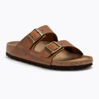 Papuci BIRKENSTOCK Arizona LEOI Narrow cognac