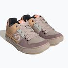 Încălțăminte de ciclism platformă pentru femei adidas FIVE TEN Freerider wonder taupe/ftwr white/acid orange