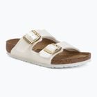 Papuci pentru copii BIRKENSTOCK Arizona Birko-Flor Narrow electric metallic pearl