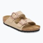 Șlapi pentru copii BIRKENSTOCK Arizona Flowers Kids Birko-Flor sandcastle