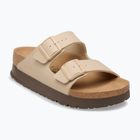 Șlapi BIRKENSTOCK Arizona Flex Platform Birko-Flor sandcastle