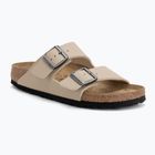 Papuci BIRKENSTOCK Arizona Birko-Flor Narrow sandcastle
