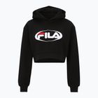 Hanorac pentru femei FILA Lapalisse Cropped Hoody black