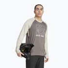 Longsleeve de ciclism pentru bărbați adidas FIVE TEN Long Sleeve Jersey charcoal/putty grey