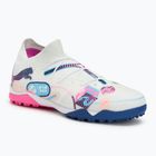 Încălțăminte de fotbal PUMA Future 7 Match Vol. Up TT white/lumi blue/poison pink/fizzy melon/bluemazing