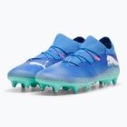 Încălțăminte de fotbal PUMA Future 7 Match MxSG blue mazing/puma white/electric peppermint