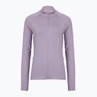 Bluză de alergare pentru femei PUMA Run For Her Ribbed Full Zip pale plum