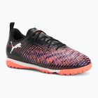 Încălțăminte de fotbal pentru copii  PUMA Future 8 Play TT + Mid puma black/ puma white/ glowing red