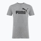 Tricou pentru bărbați PUMA ESS No. 1 Logo Tee medium gray heather