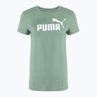 Tricou pentru femei PUMA ESS No. 1 Logo Tee green moon