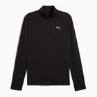 Bluză de alergare pentru bărbați  PUMA Run Velocity Cloudspun 1/4 Zip puma black