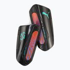 Apărători de tibie pentru copii PUMA Neymar Jr Ultra Light Strap portocaliu poppy/puma negru