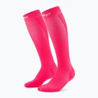 Șosete compresive pentru femei CEP Run Tall 5.0 pink