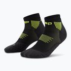 Șosete compresive pentru femei CEP Run Low Cut 5.0 black/lime