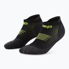 Șosete compresive pentru bărbați CEP Run No Show 5.0 black/lime