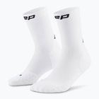 Șosete compresive pentru bărbați CEP Run Mid Cut 5.0 white