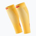 Benzi compresive de gambe pentru bărbați CEP Calf 5.0 marigold/burgundy