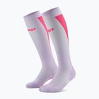 Șosete pentru femei CEP Ultralight Tall 4.0 lilac/pink