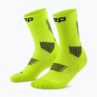 Șosete compresive pentru bărbați CEP Run Mid Cut 5.0 lime/black