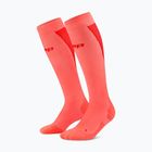 Șosete pentru bărbați CEP Ultralight Tall 4.0 neon coral/red