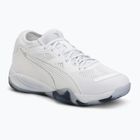 Încălțăminte de handbal PUMA Eliminate NITRO SQD 4 puma white/baltic sea blue/fresh water